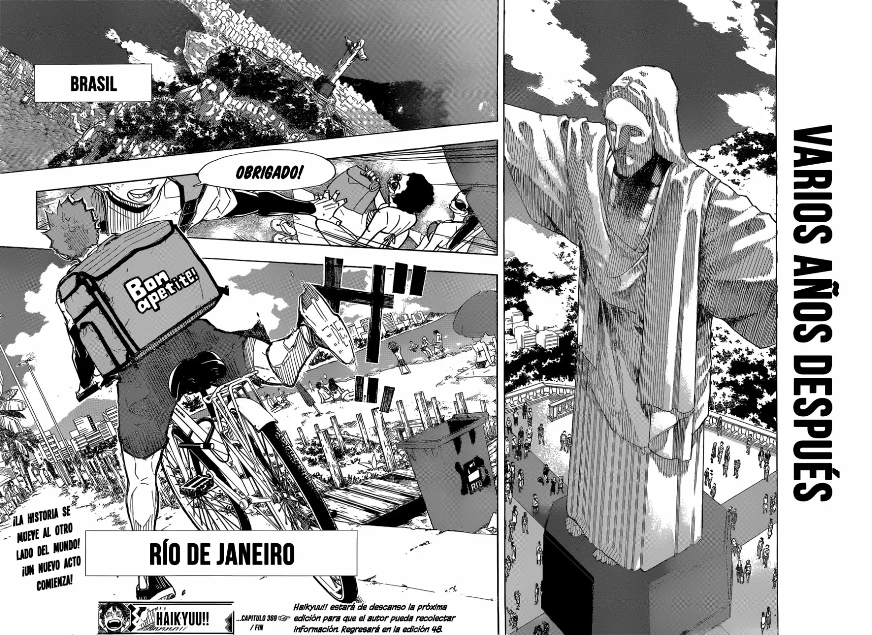 Haikyuu!! - Capítulo 369 - Página 15 - LectorTMOo
