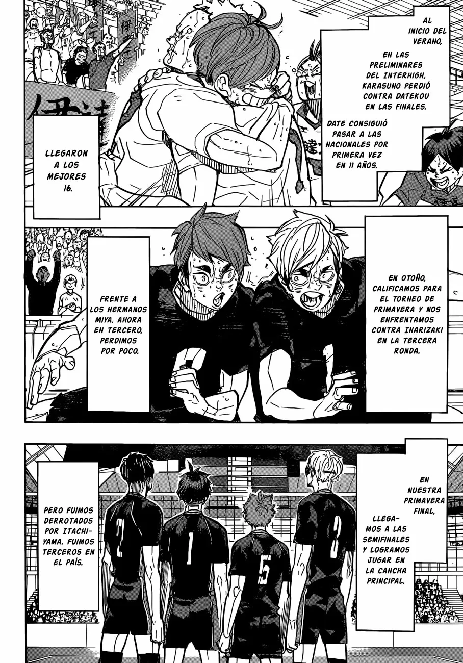 Haikyuu!! capítulo 370 página 4