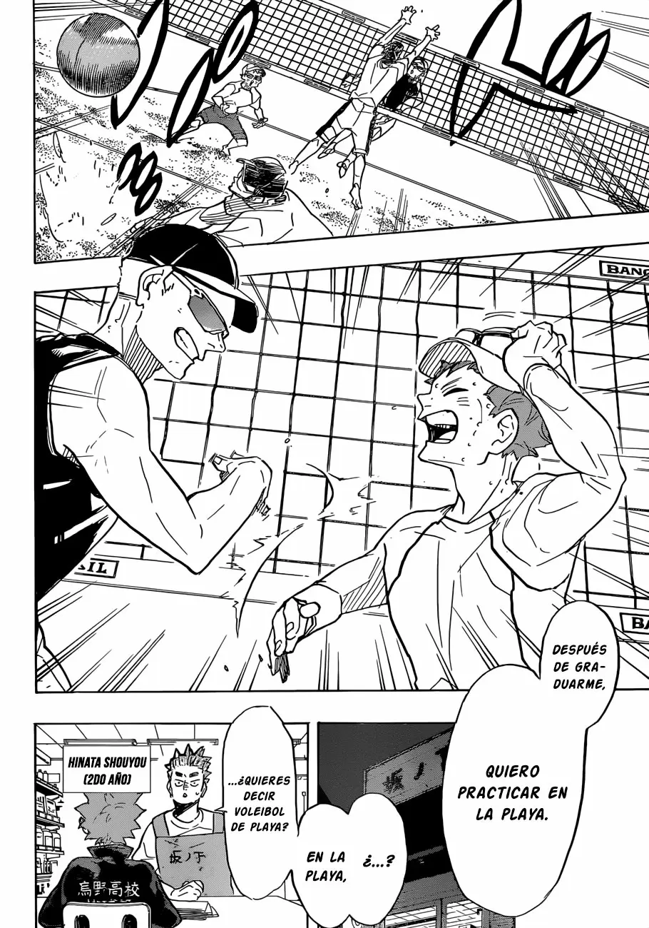 Haikyuu!! capítulo 370 página 8