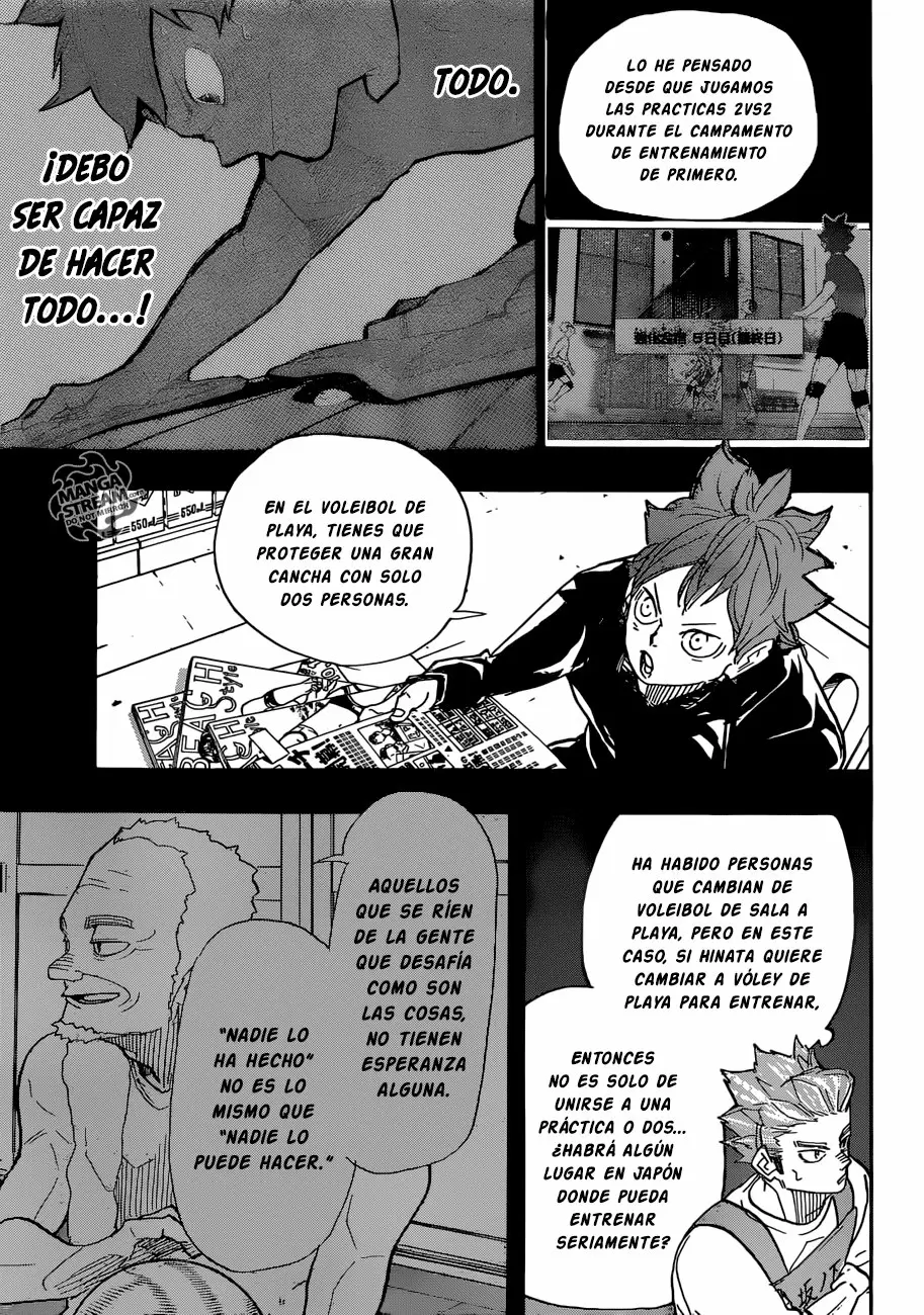 Haikyuu!! capítulo 370 página 9