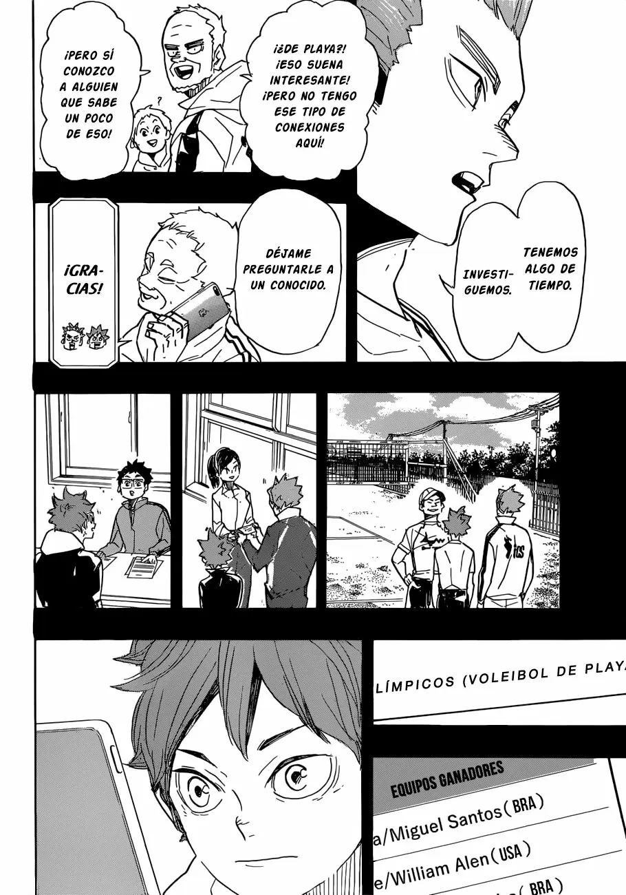 Haikyuu!! capítulo 370 página 10