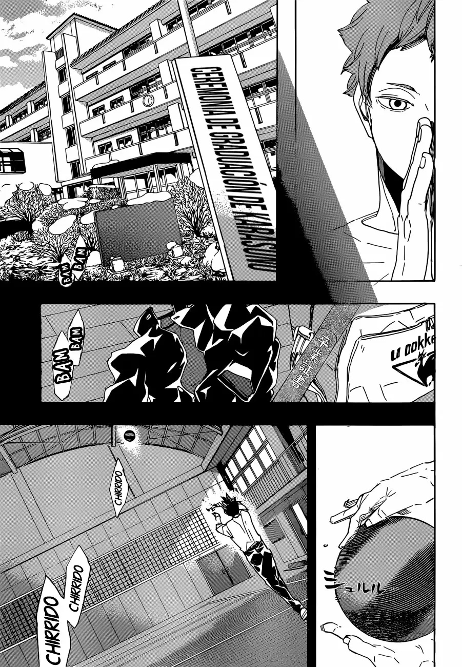 Haikyuu!! capítulo 370 página 17