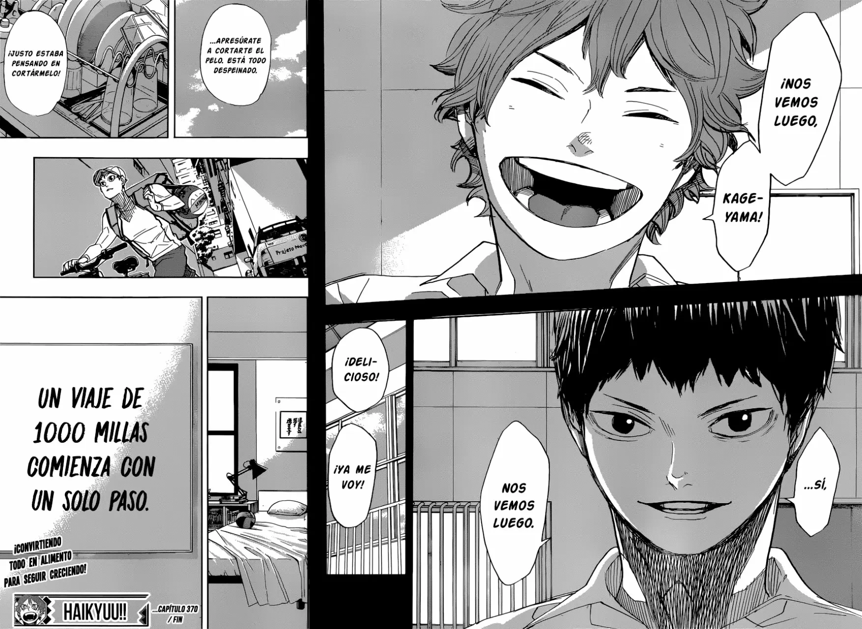 Haikyuu!! capítulo 370 página 19