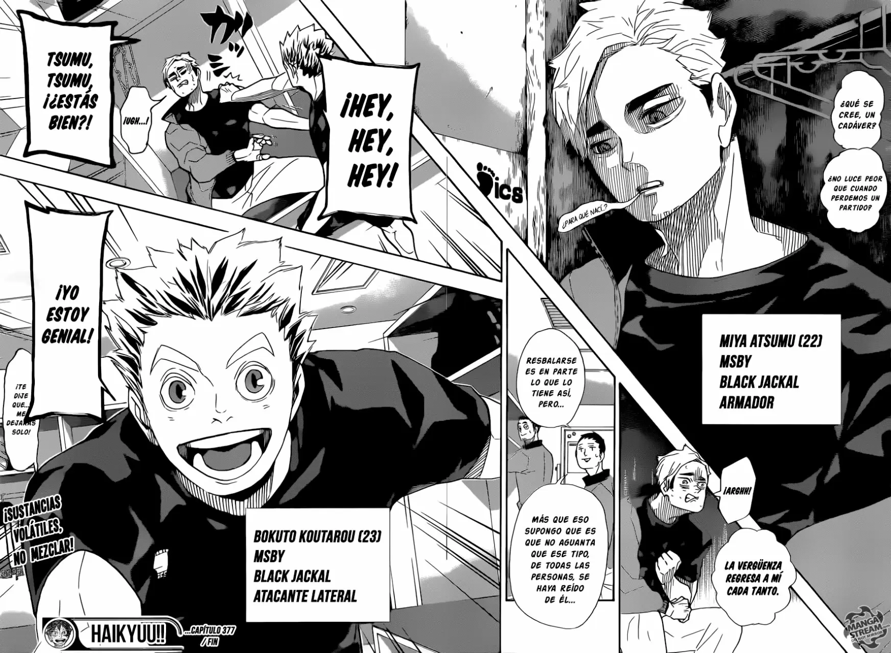 Haikyuu!! - Capítulo 377 - Página 17 - LectorTMOo