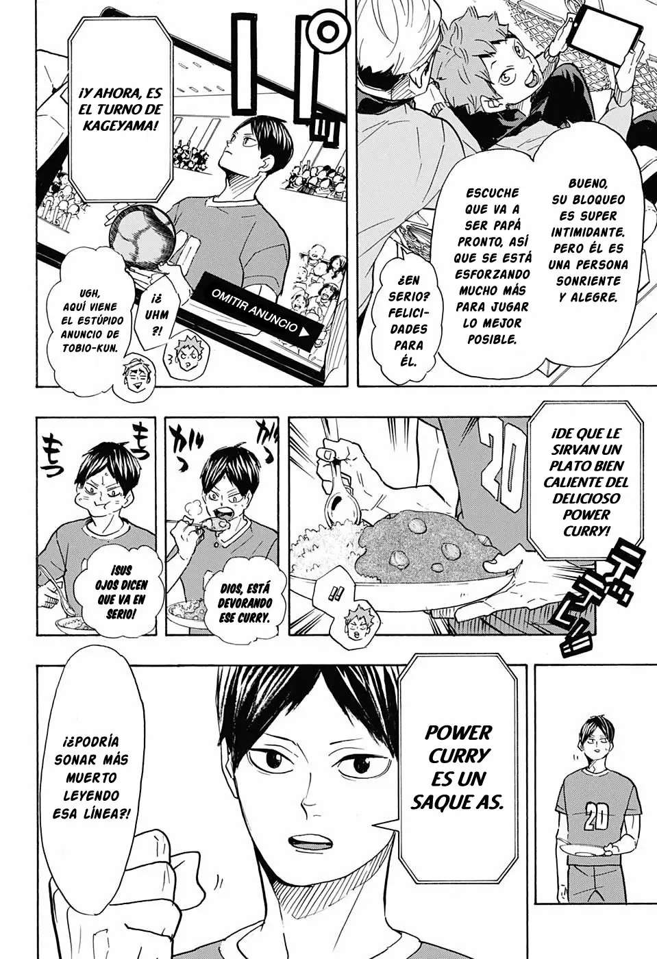 Haikyuu!! capítulo 378 página 4