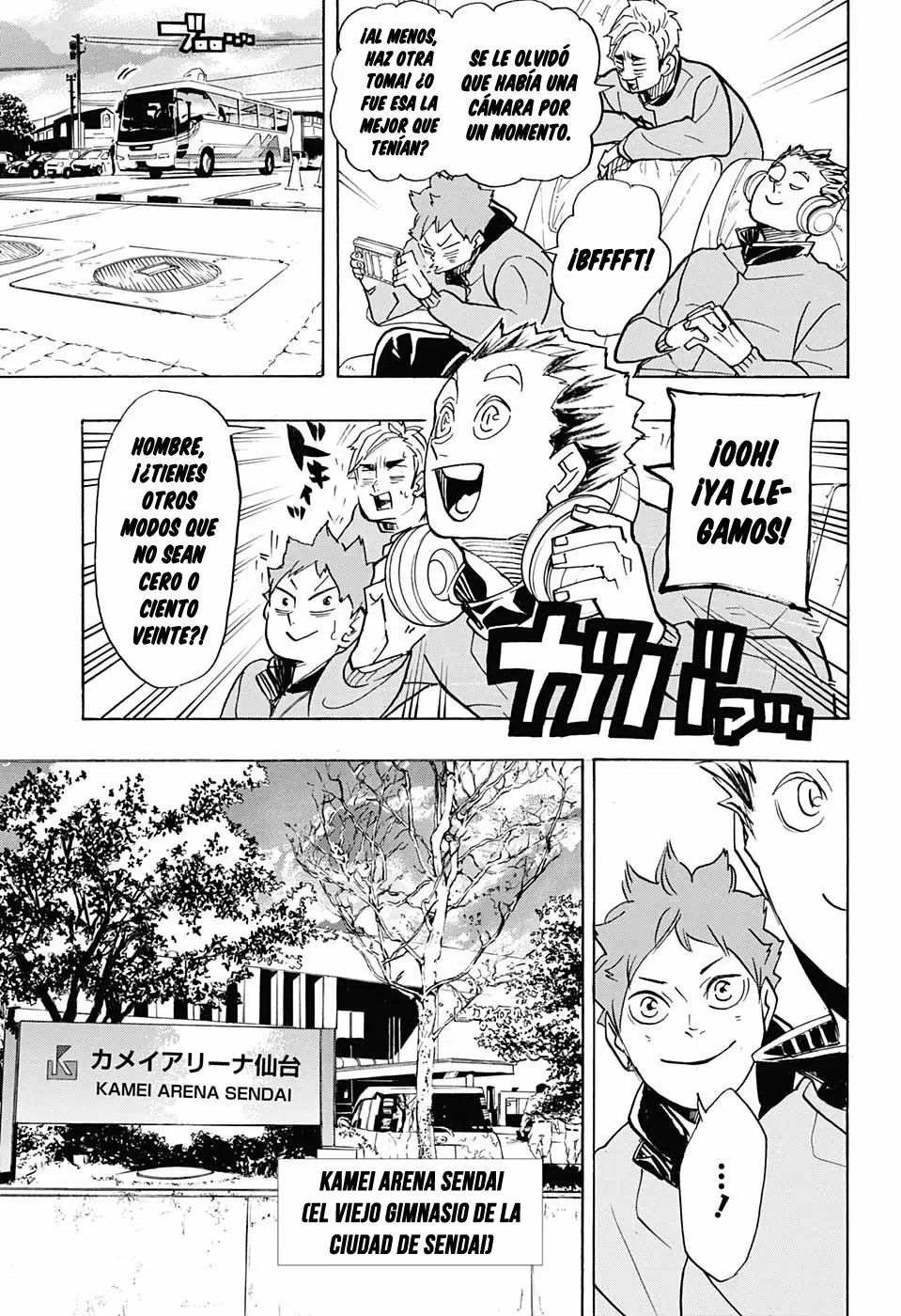 Haikyuu!! capítulo 378 página 5