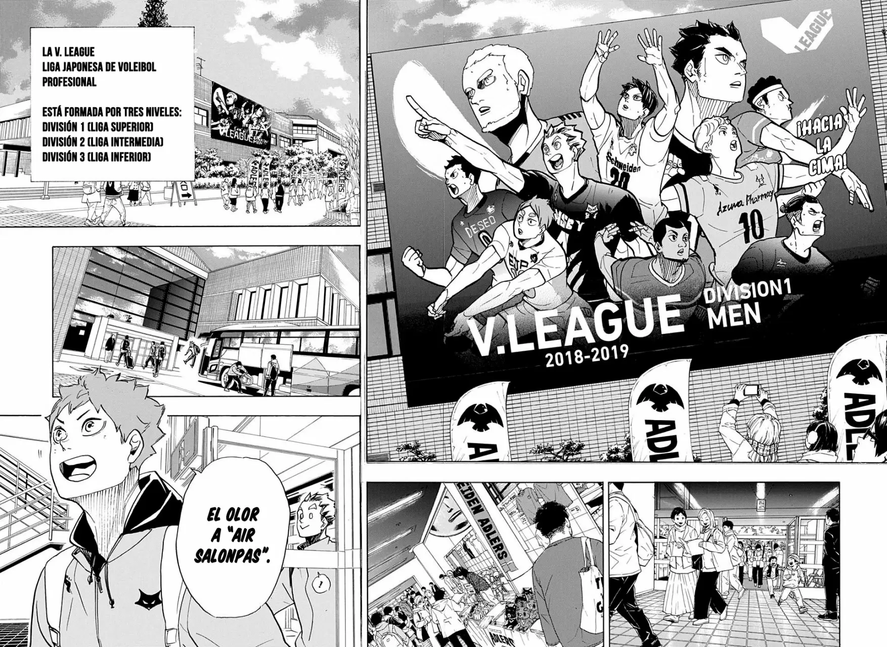 Haikyuu!! capítulo 378 página 6