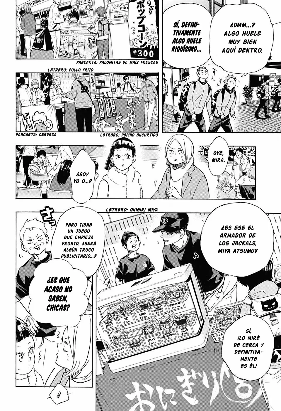 Haikyuu!! capítulo 378 página 7