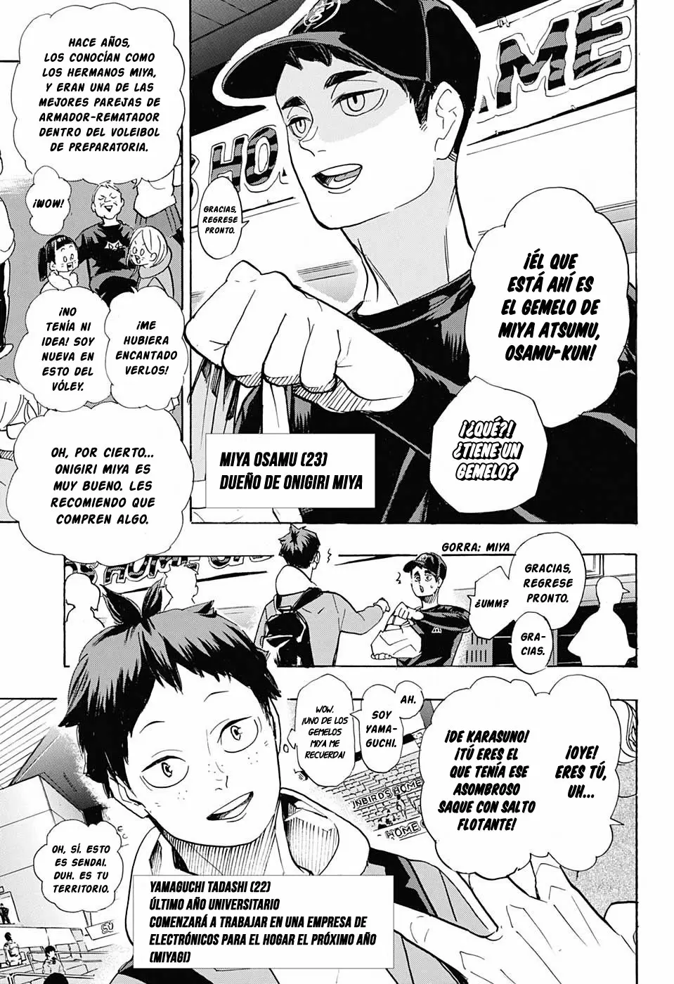 Haikyuu!! capítulo 378 página 8