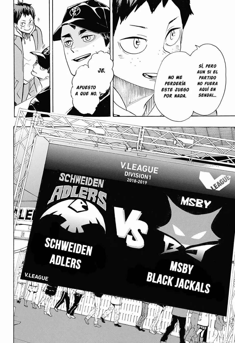 Haikyuu!! capítulo 378 página 9