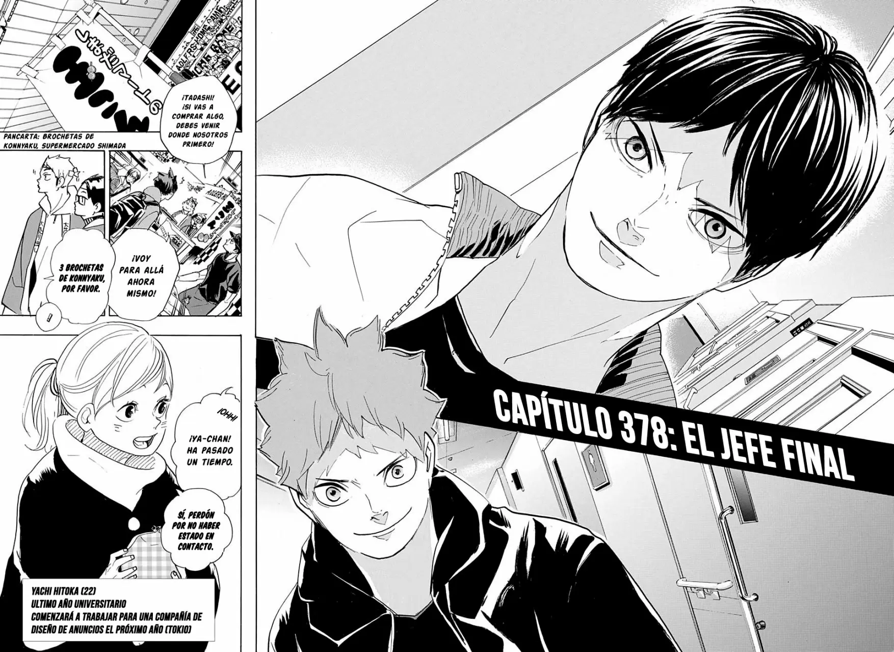 Haikyuu!! capítulo 378 página 12