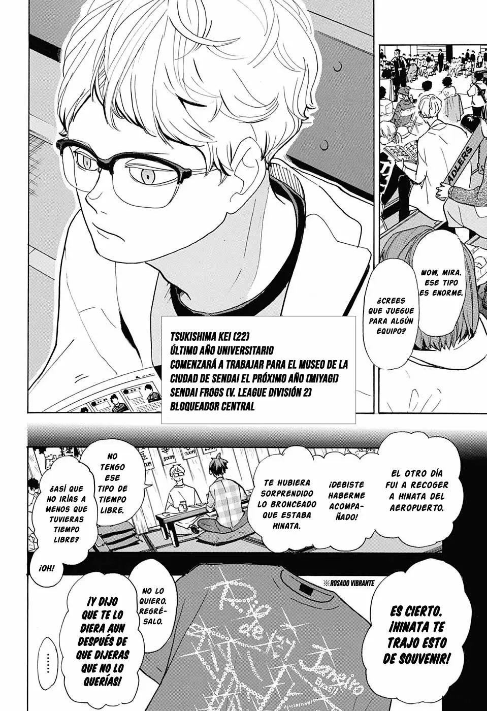 Haikyuu!! capítulo 378 página 13