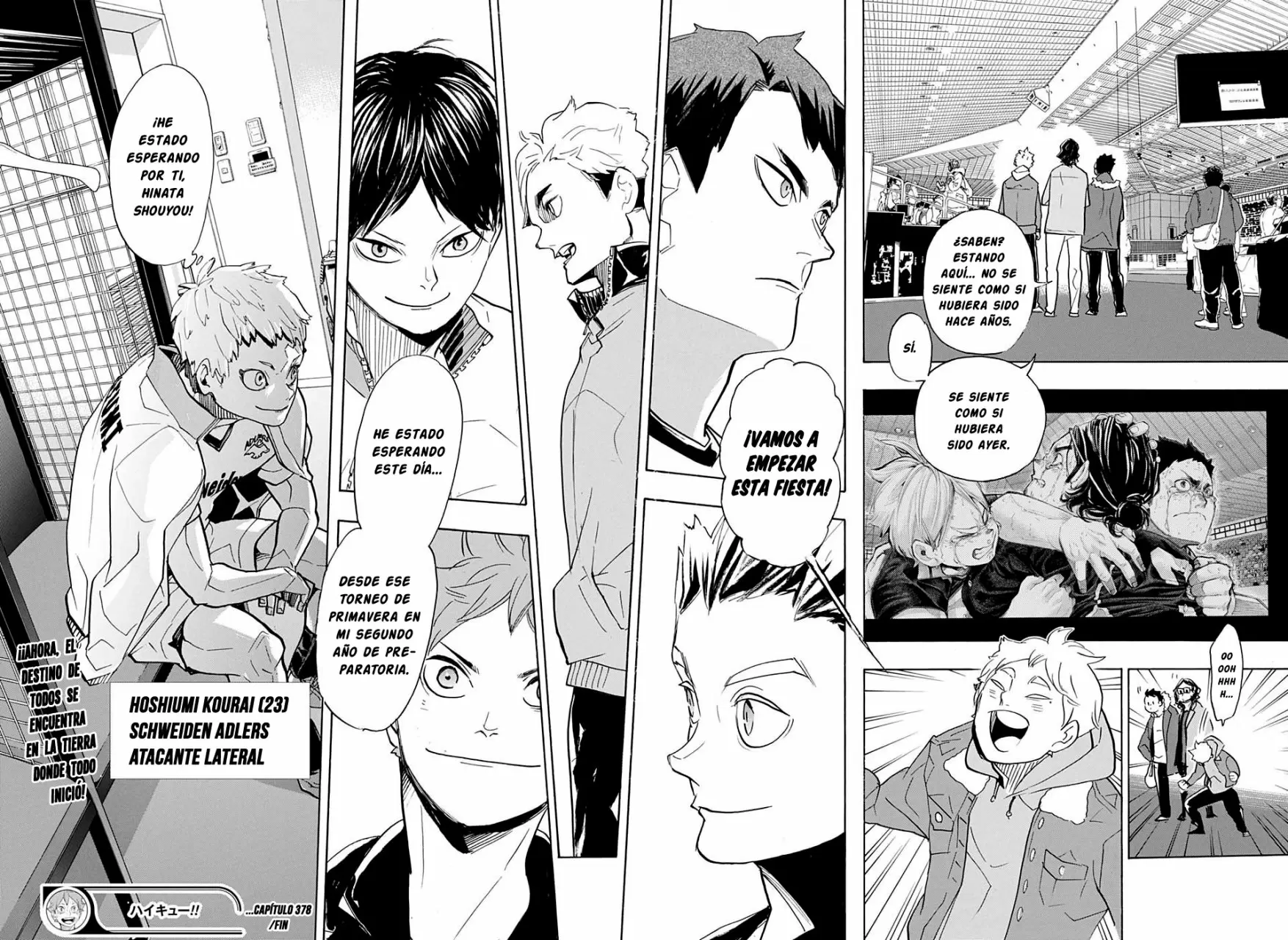 Haikyuu!! capítulo 378 página 17