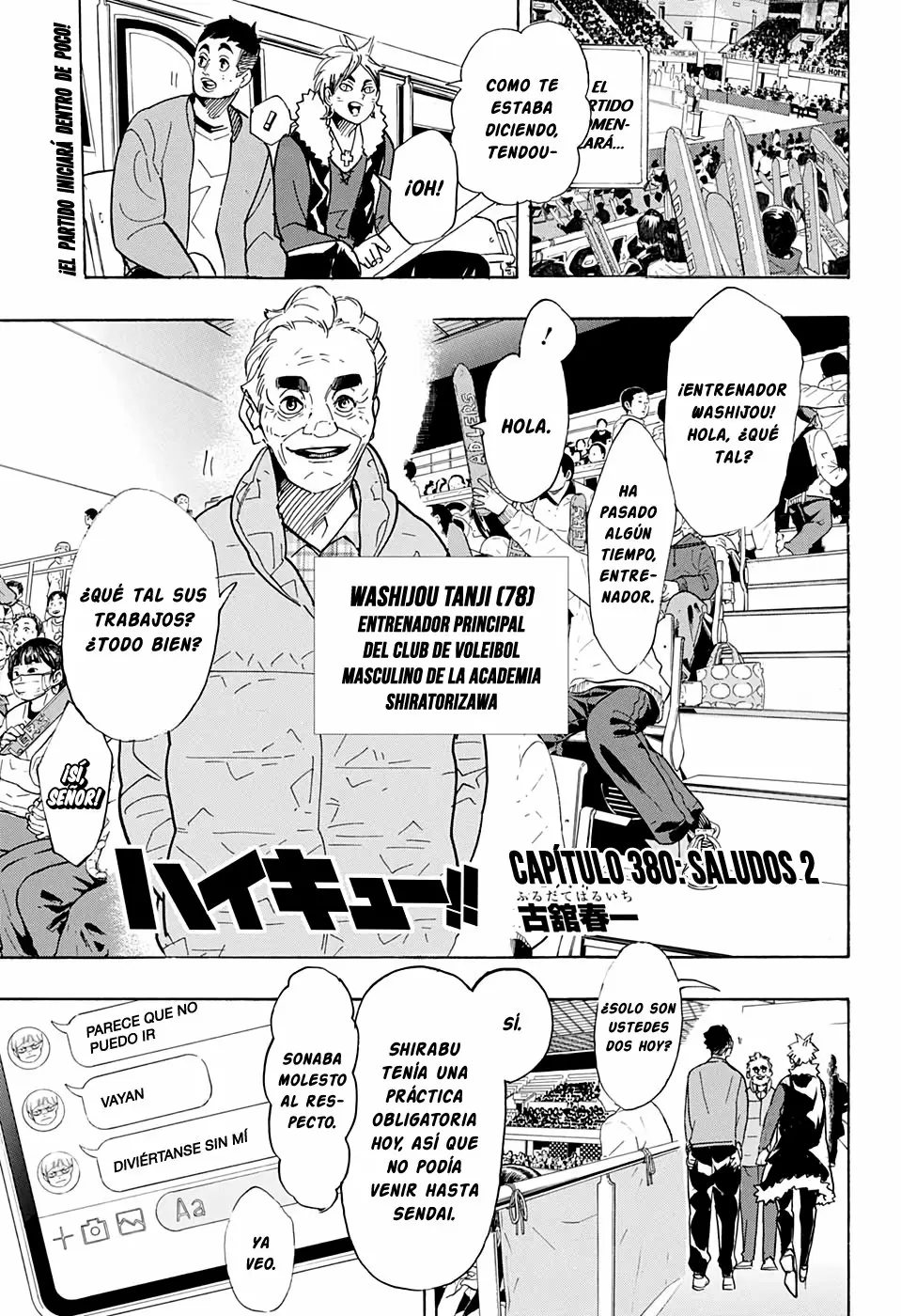 Haikyuu!! - Capítulo 380 - Página 2 - LectorTMOo
