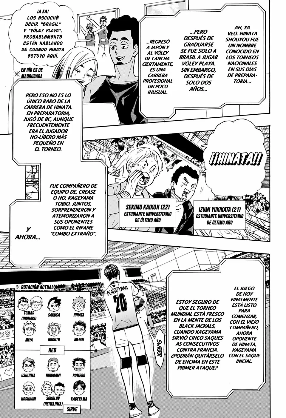 Haikyuu!! - Capítulo 380 - Página 8 - LectorTMOo