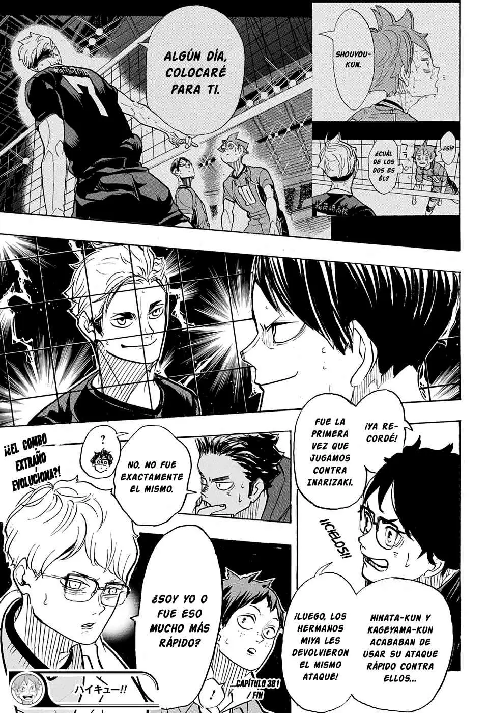 Haikyuu!! - Capítulo 381 - Página 18 - LectorTMOo