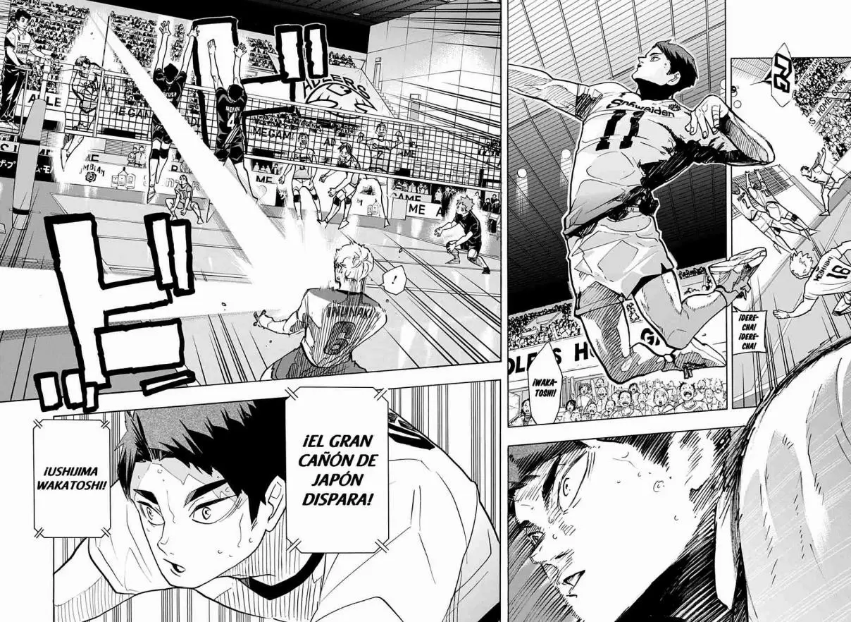 Haikyuu!! capítulo 382 página 8
