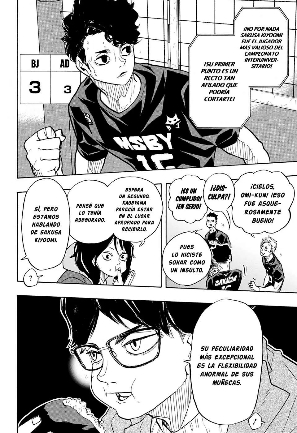 Haikyuu!! capítulo 382 página 14