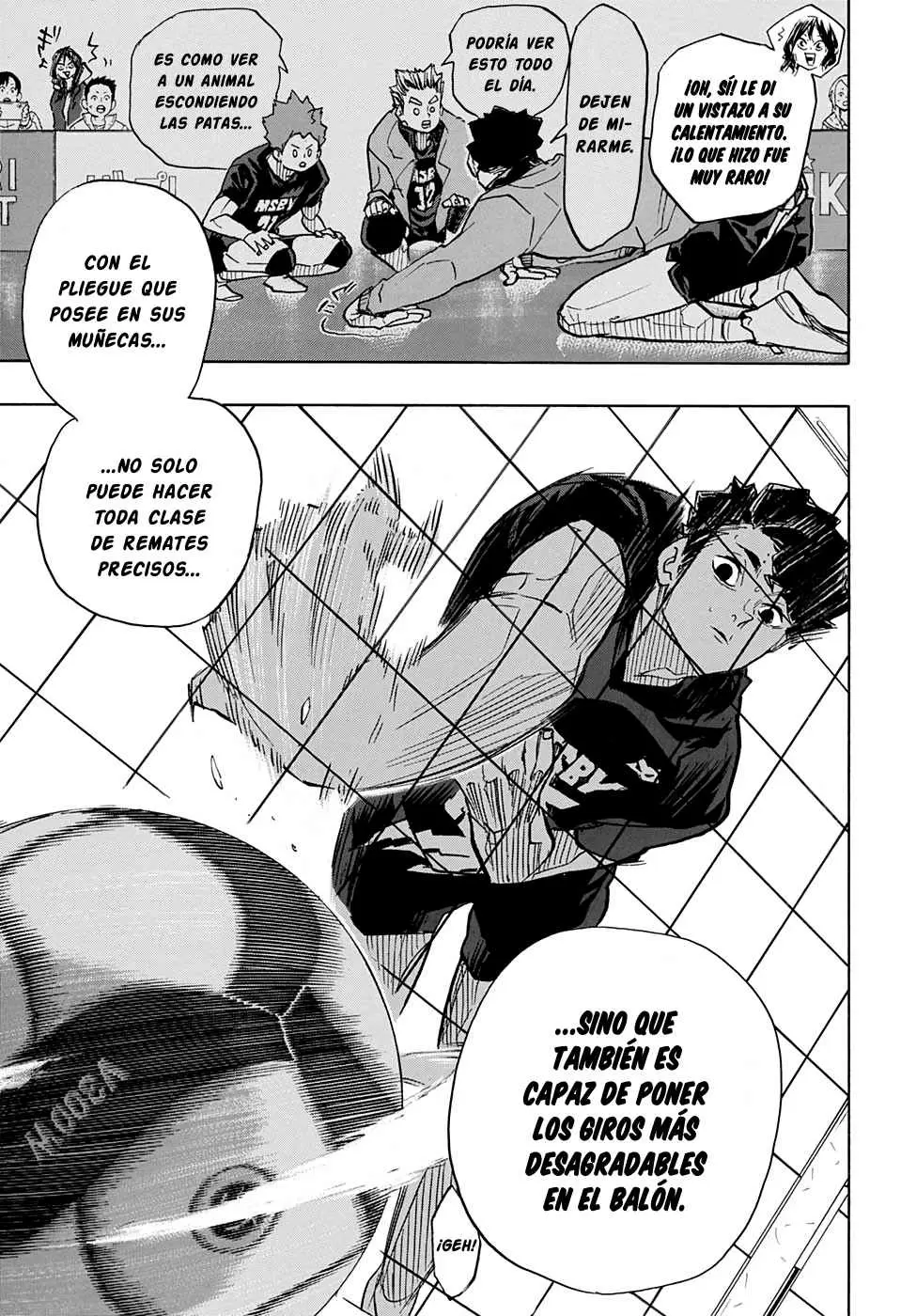 Haikyuu!! capítulo 382 página 15