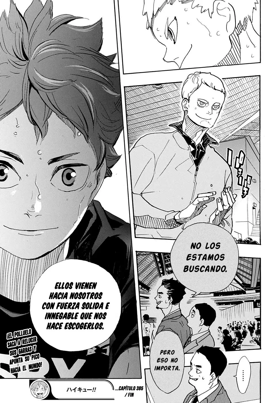 Haikyuu!! - Capítulo 385 - Página 18 - LectorTMOo
