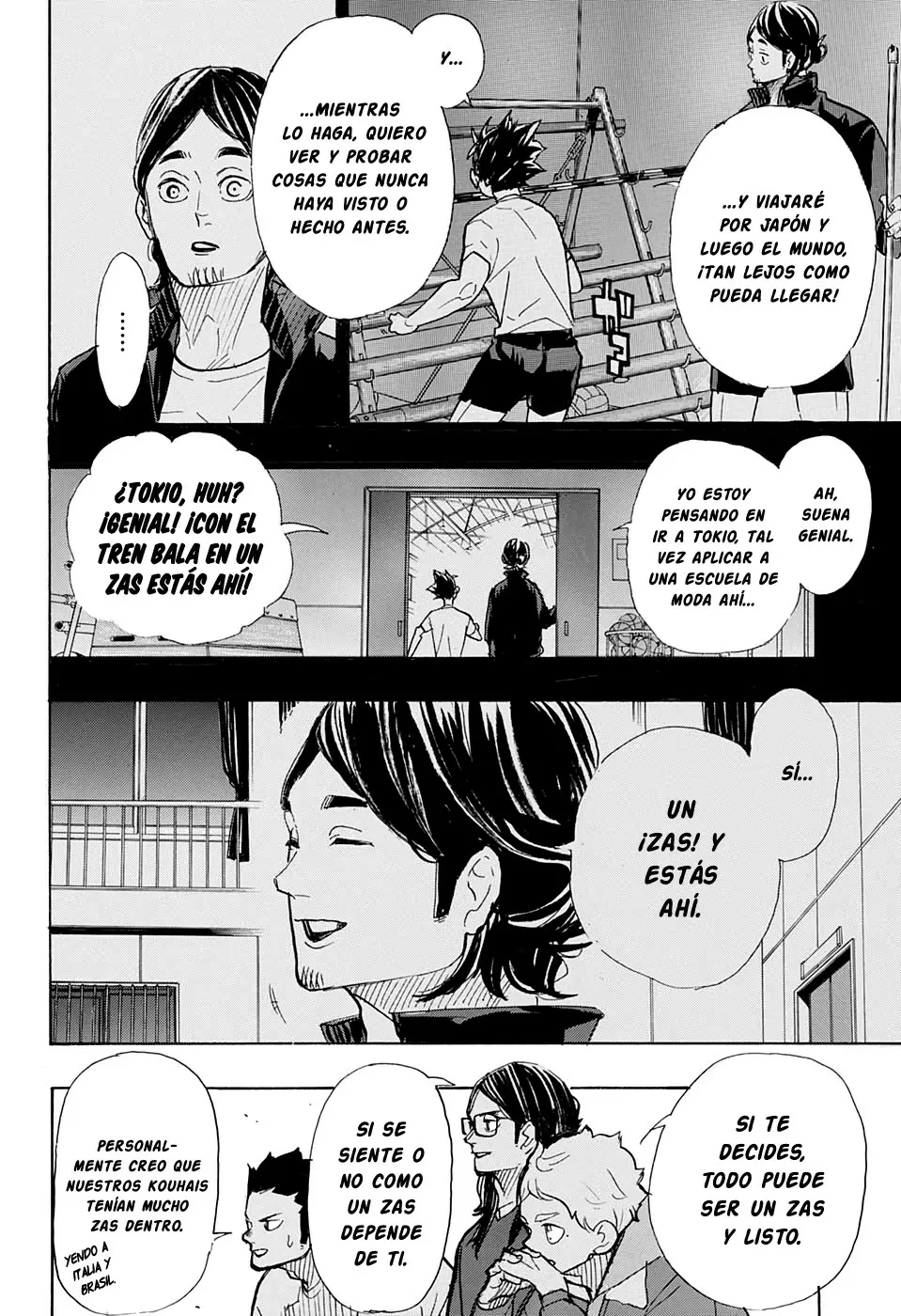 Haikyuu!! - Capítulo 386 - Página 6 - LectorTMOo