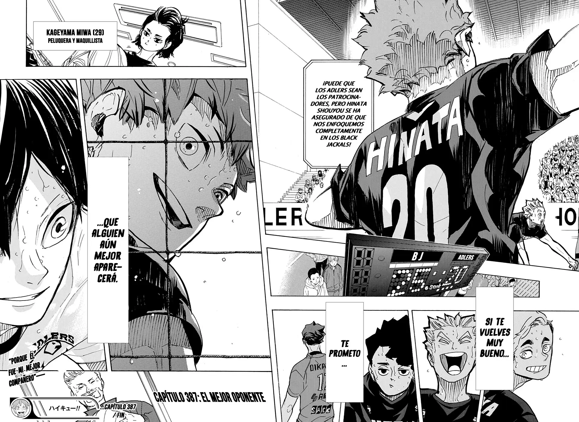 Haikyuu!! - Capítulo 387 - Página 18 - LectorTMOo