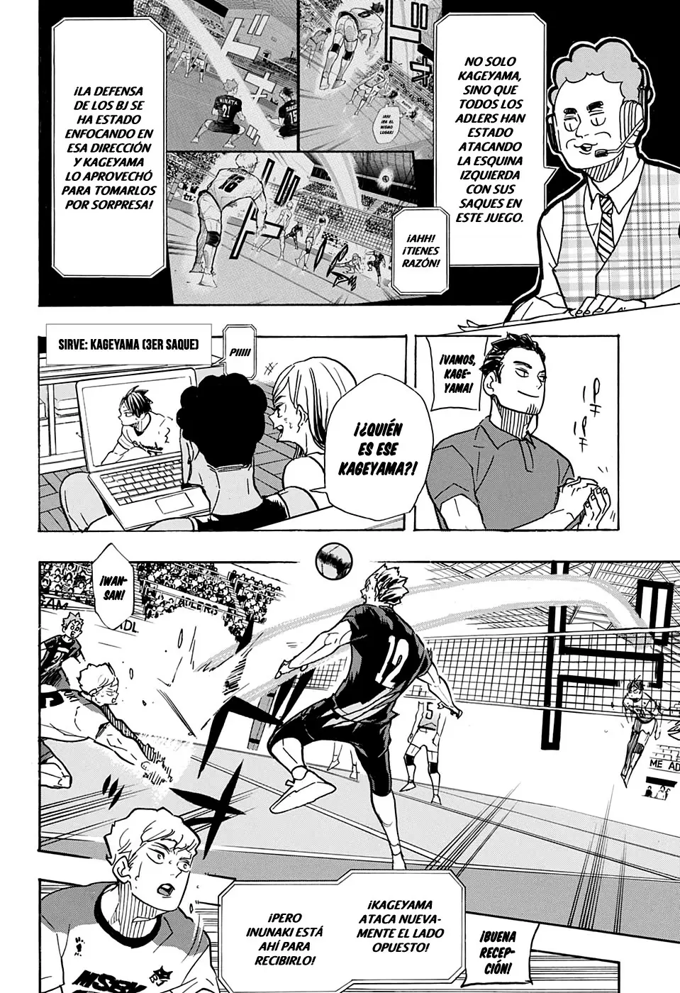 Haikyuu!! - Capítulo 390 - Página 8 - LectorTMOo