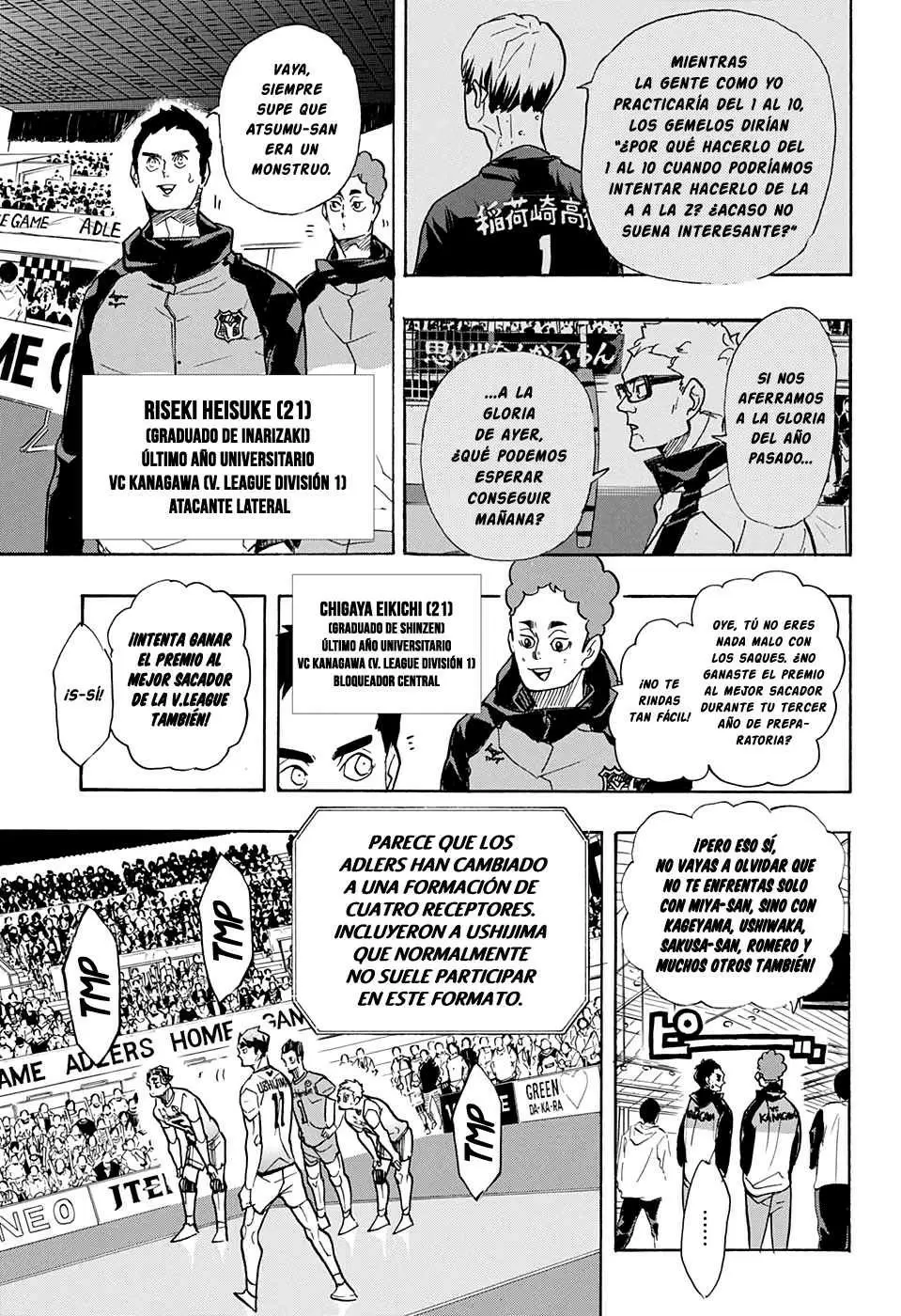 Haikyuu!! - Capítulo 391 - Página 7 - LectorTMOo