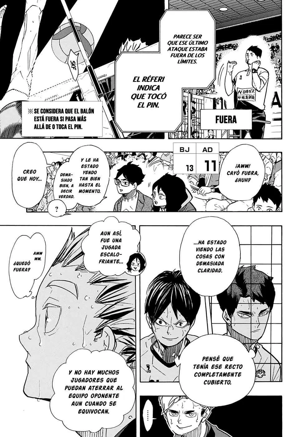 Haikyuu!! capítulo 392 página 5