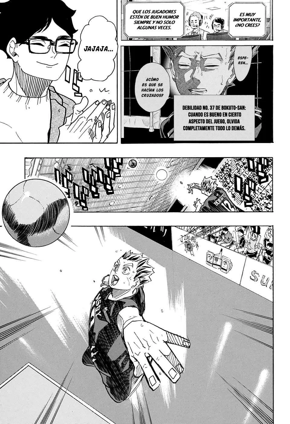 Haikyuu!! capítulo 392 página 8