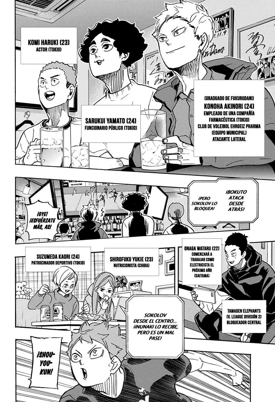 Haikyuu!! capítulo 392 página 13