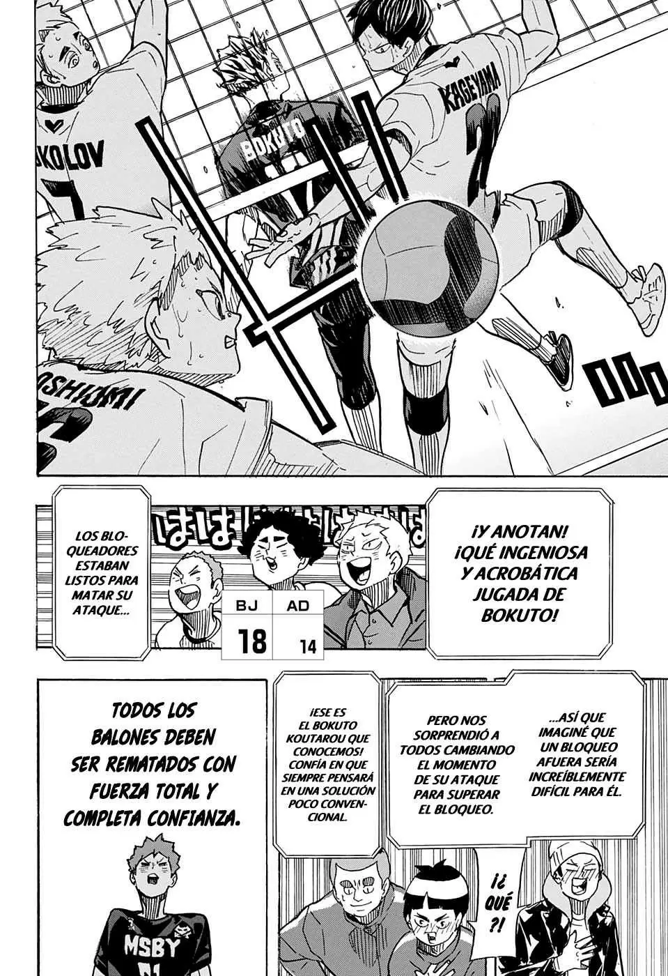 Haikyuu!! capítulo 392 página 16