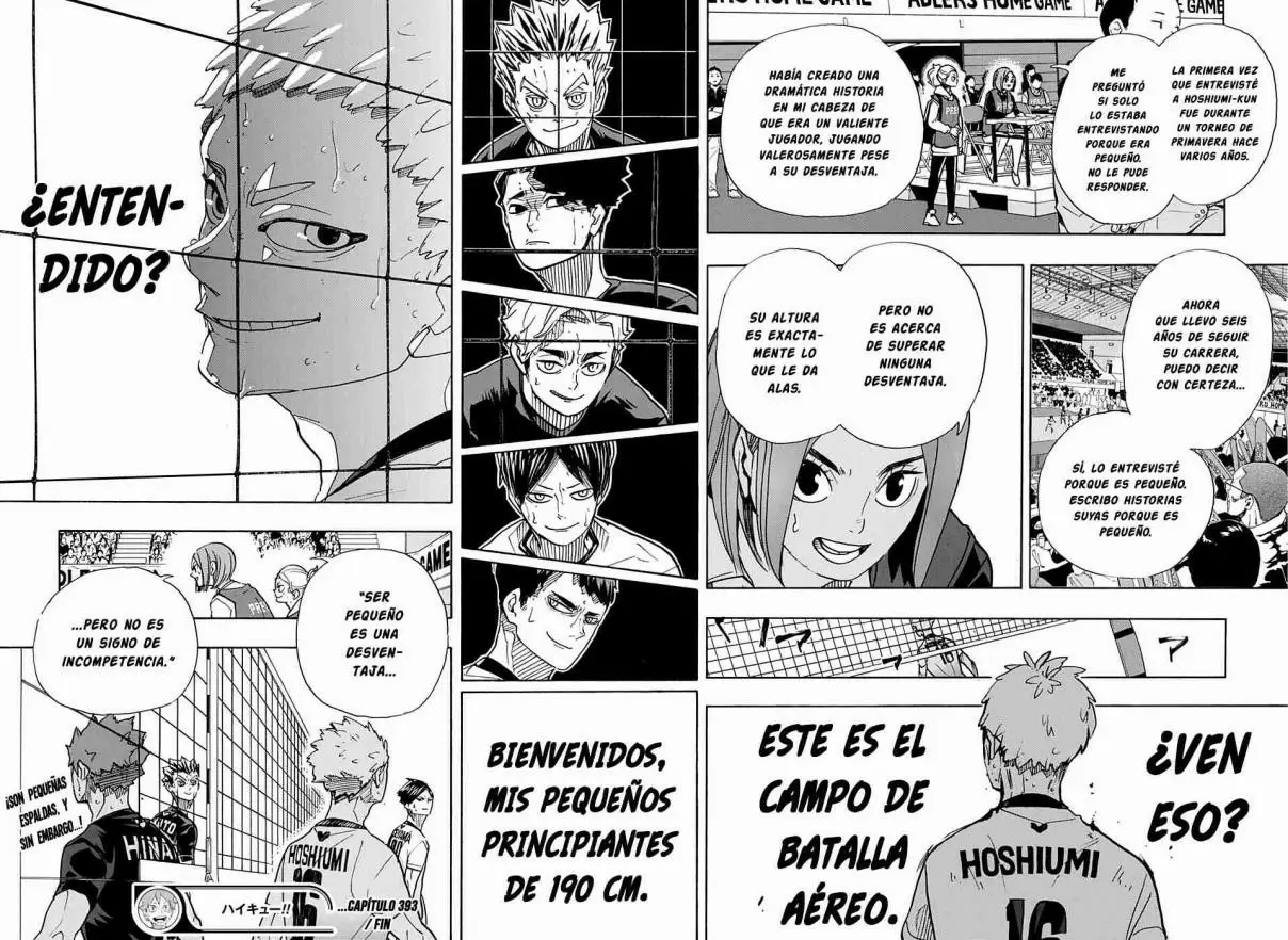 Haikyuu!! - Capítulo 393 - Página 15 - LectorTMOo