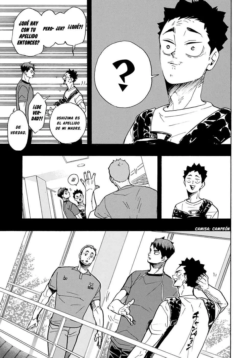 Haikyuu!! - Capítulo 395 - Página 8 - LectorTMOo