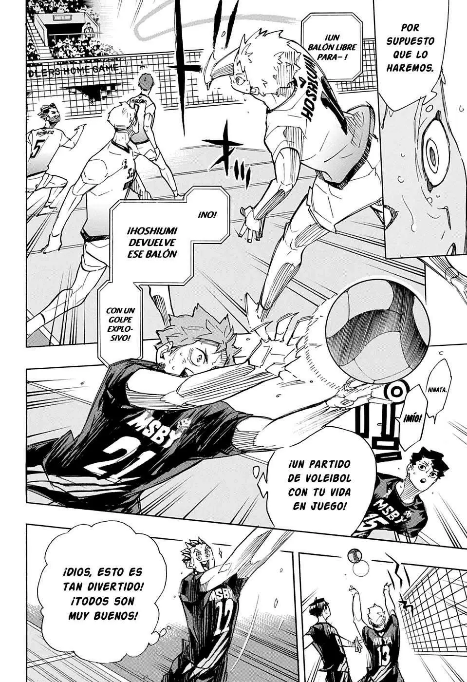 Haikyuu!! - Capítulo 396 - Página 8 - LectorTMOo