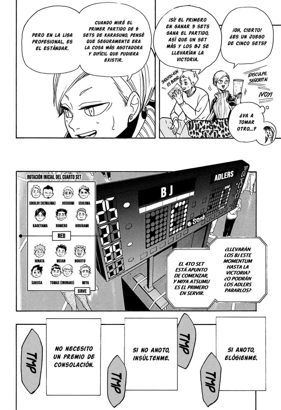 Haikyuu!! - Capítulo 396 - Página 16 - LectorTMOo