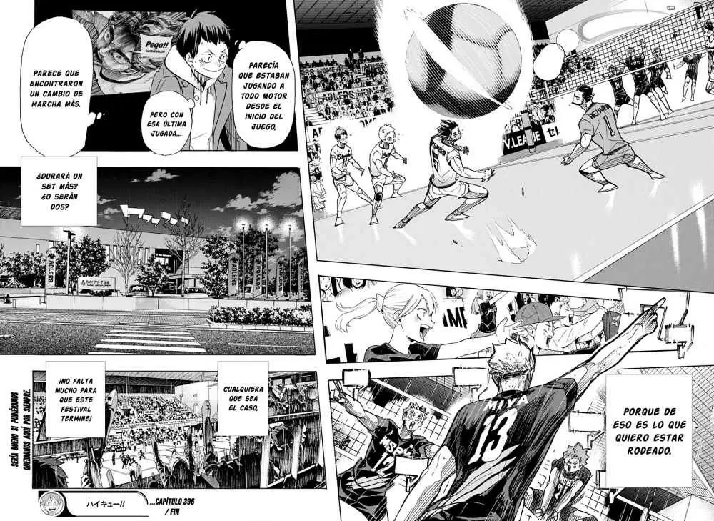 Haikyuu!! - Capítulo 396 - Página 18 - LectorTMOo