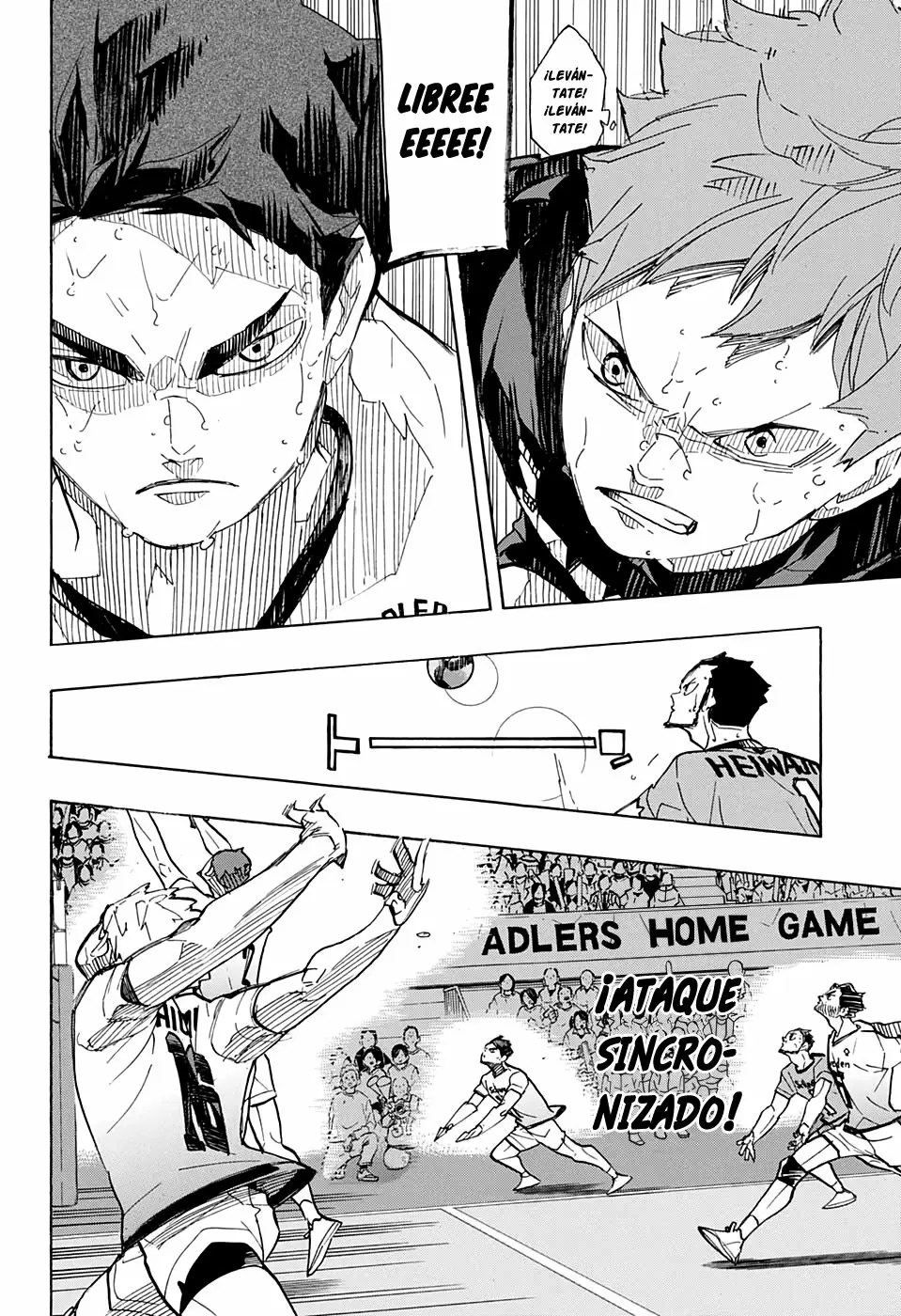 Haikyuu!! capítulo 398 página 4
