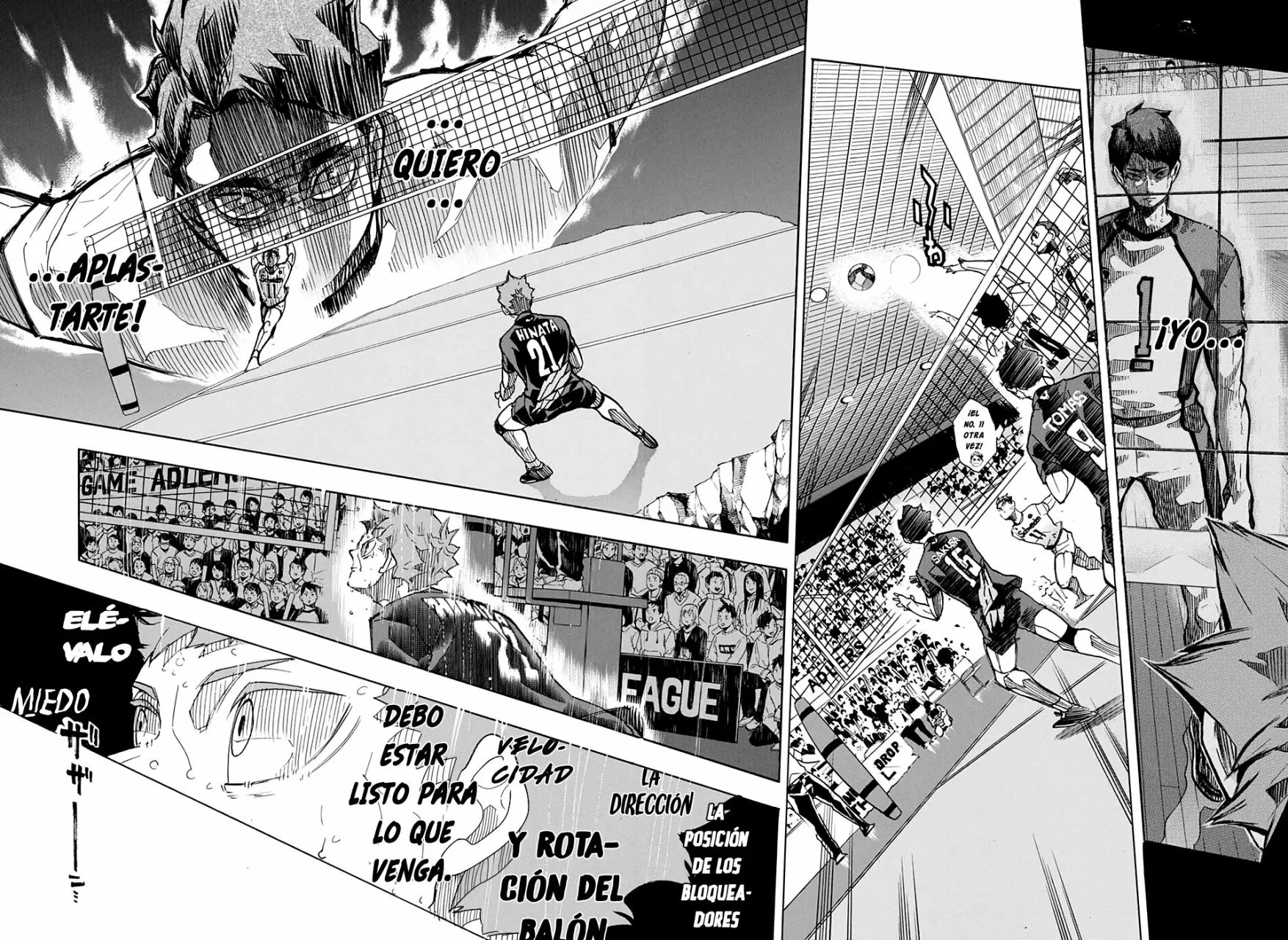 Haikyuu!! capítulo 398 página 6