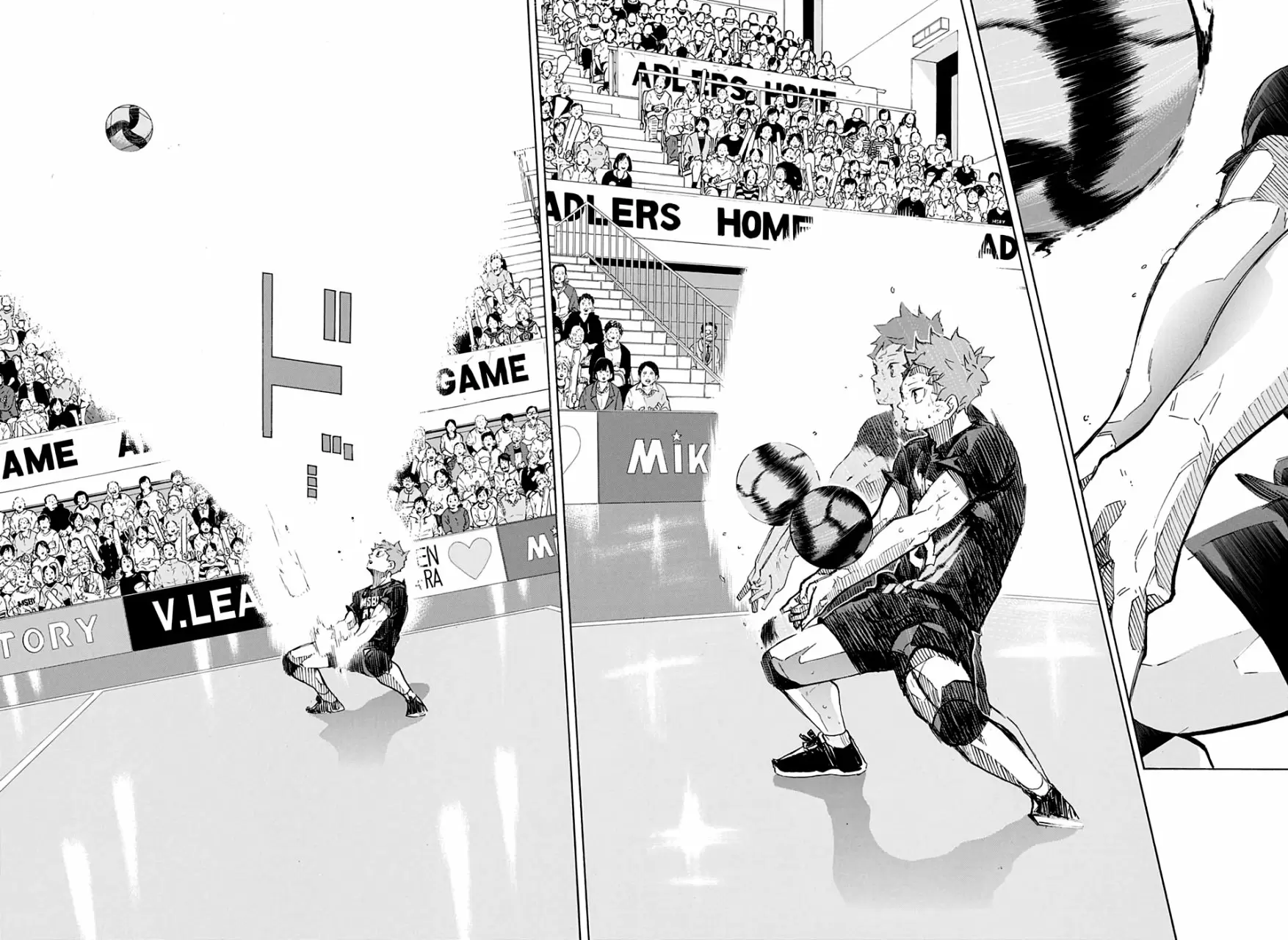 Haikyuu!! capítulo 398 página 8