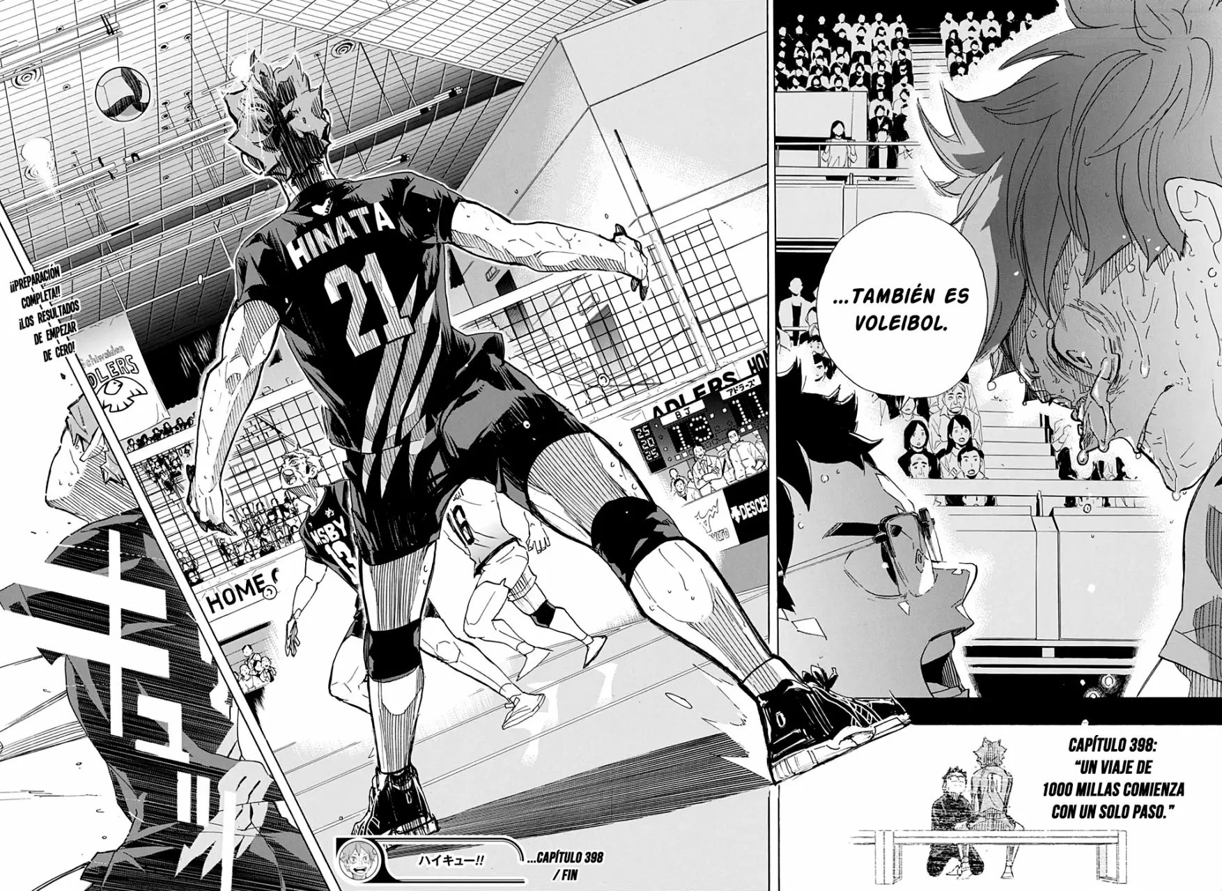 Haikyuu!! capítulo 398 página 13