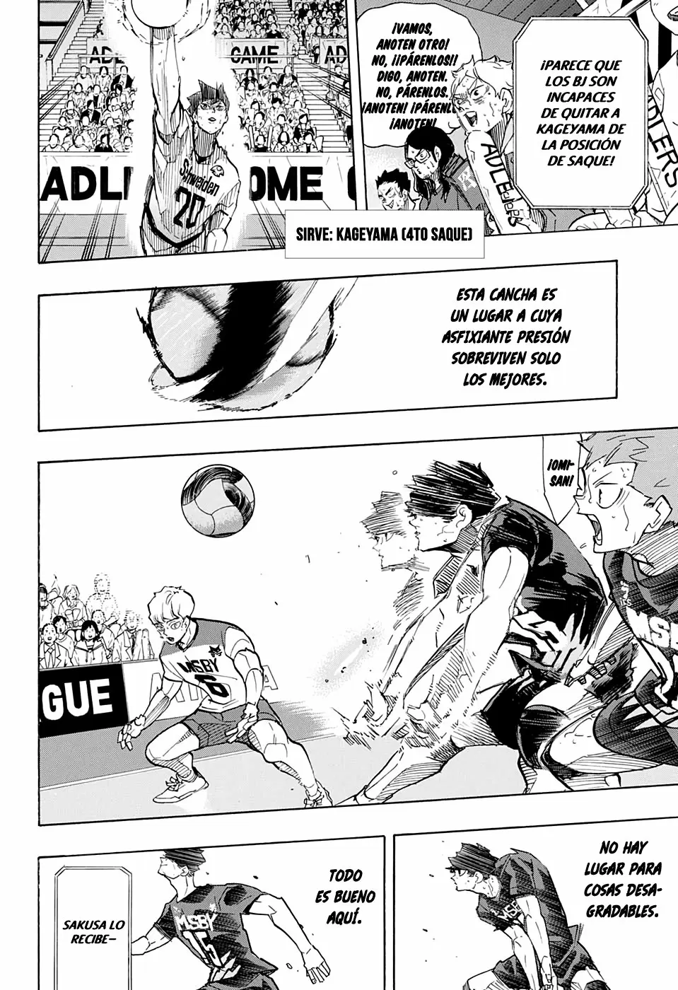 Haikyuu!! capítulo 400 página 4