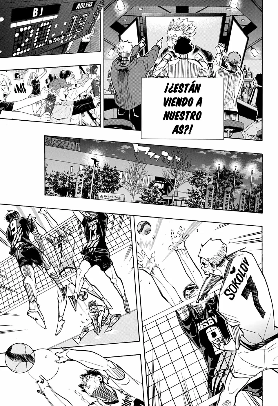 Haikyuu!! capítulo 400 página 8