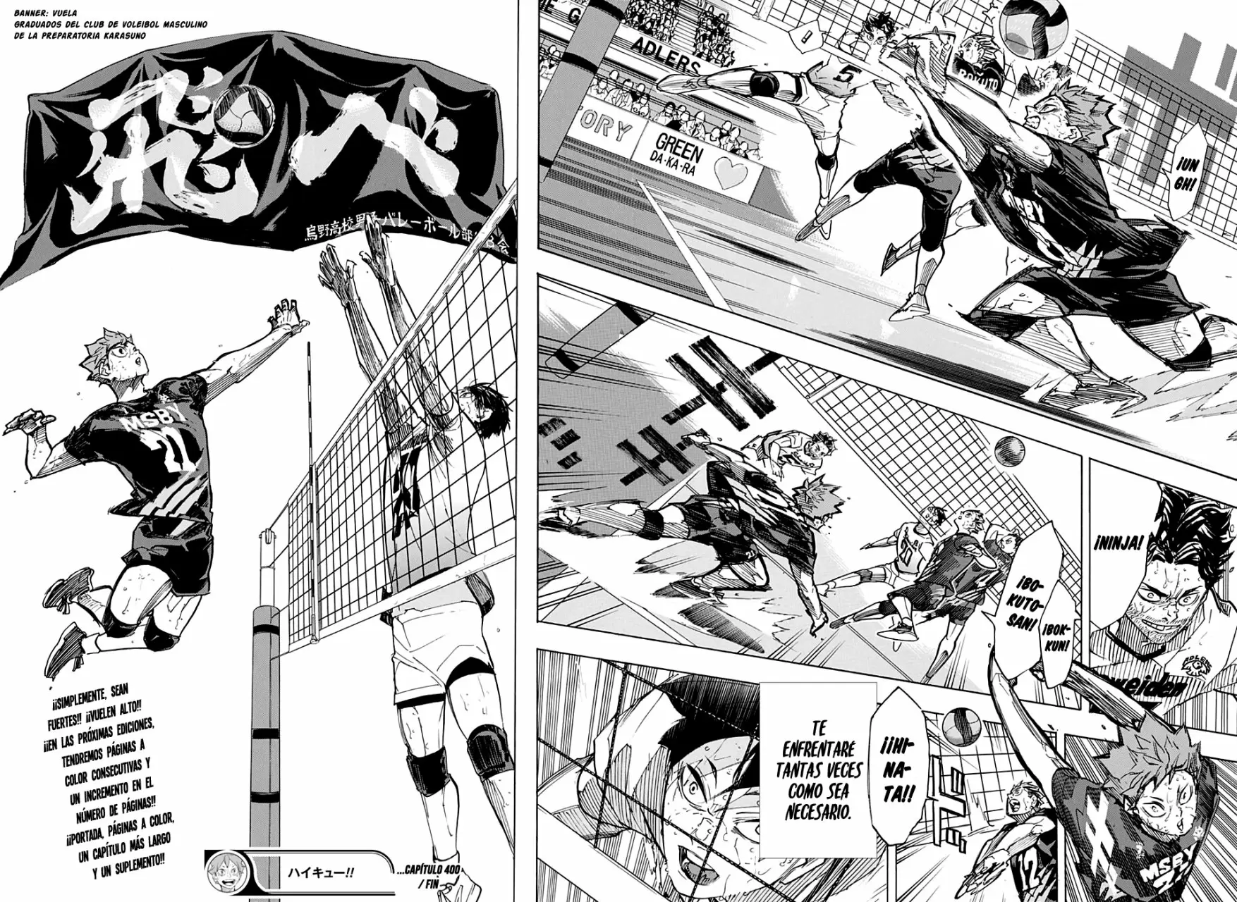 Haikyuu!! capítulo 400 página 13