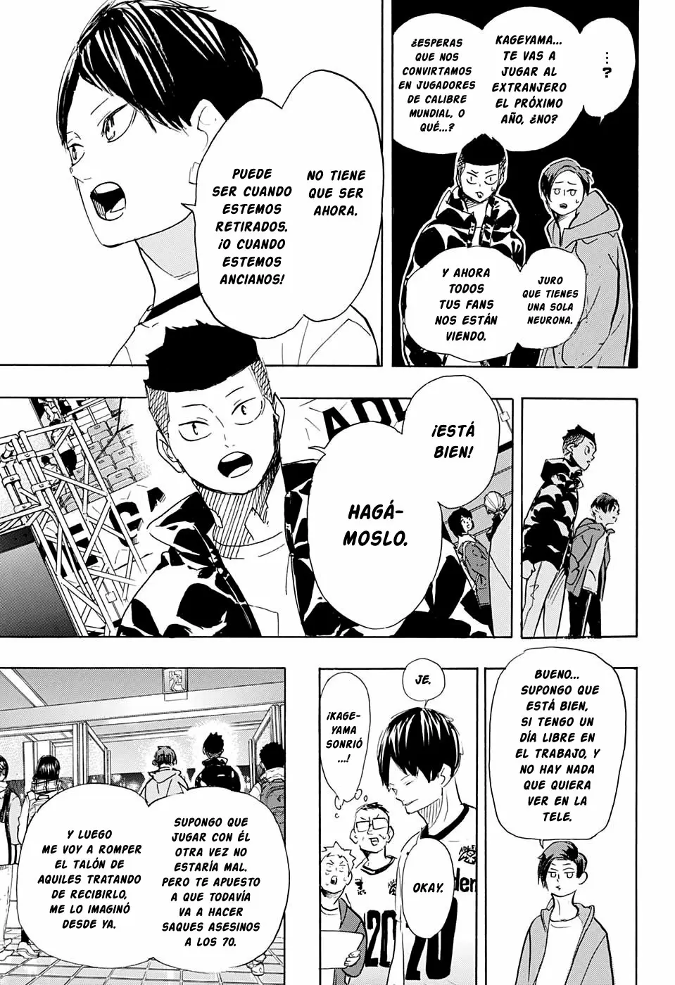 Haikyuu!! - Capítulo 401 - Página 19 - LectorTMOo