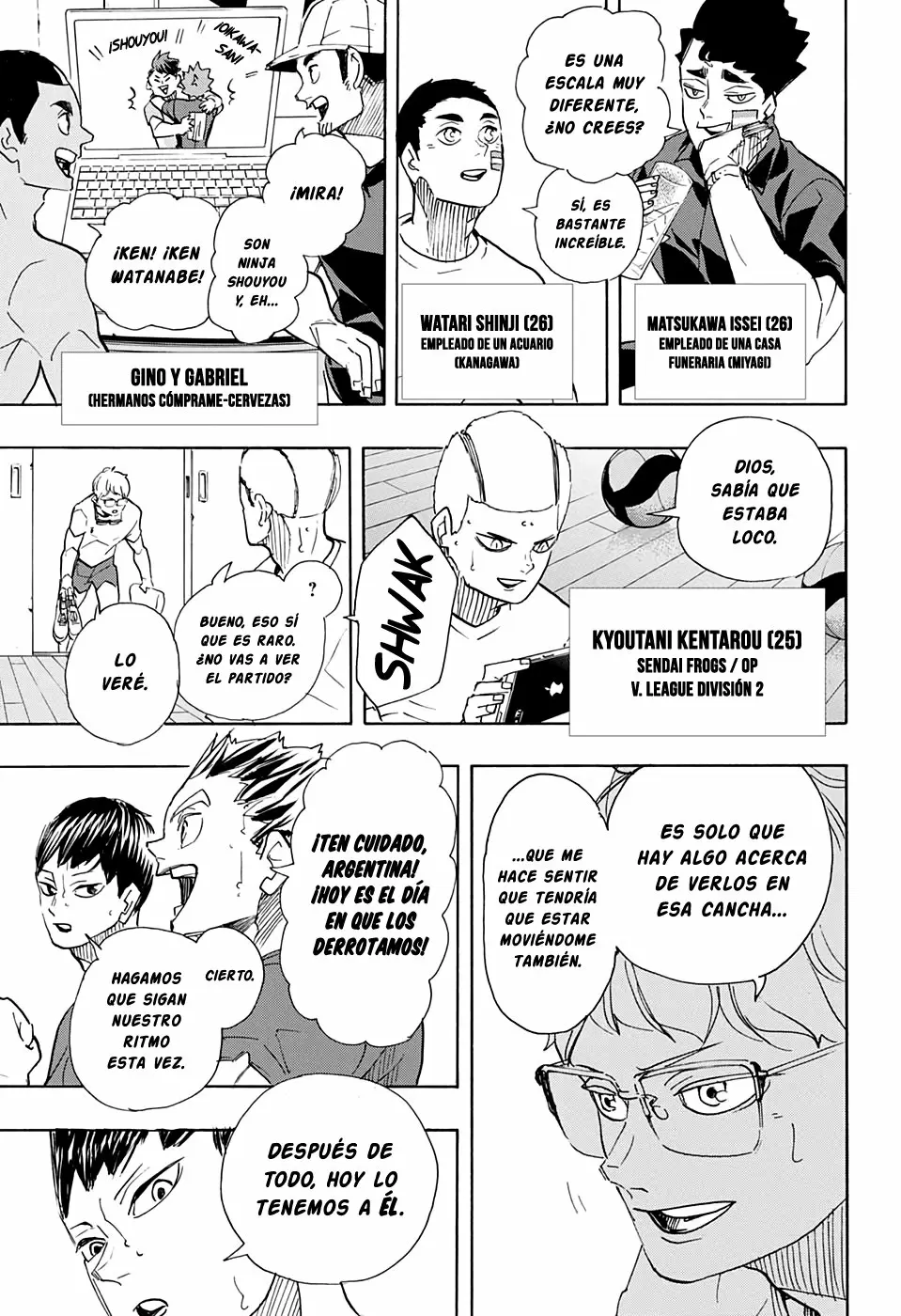 Haikyuu!! - Capítulo 402 - Página 14 - LectorTMOo