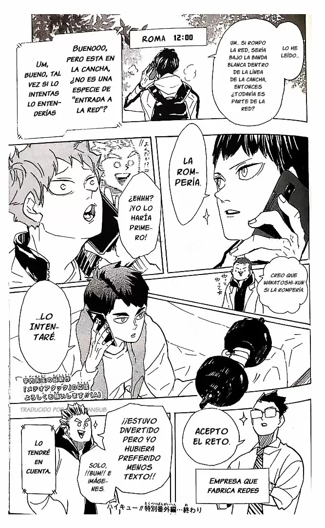 Haikyuu!! - Capítulo 403 - Página 6 - LectorTMOo