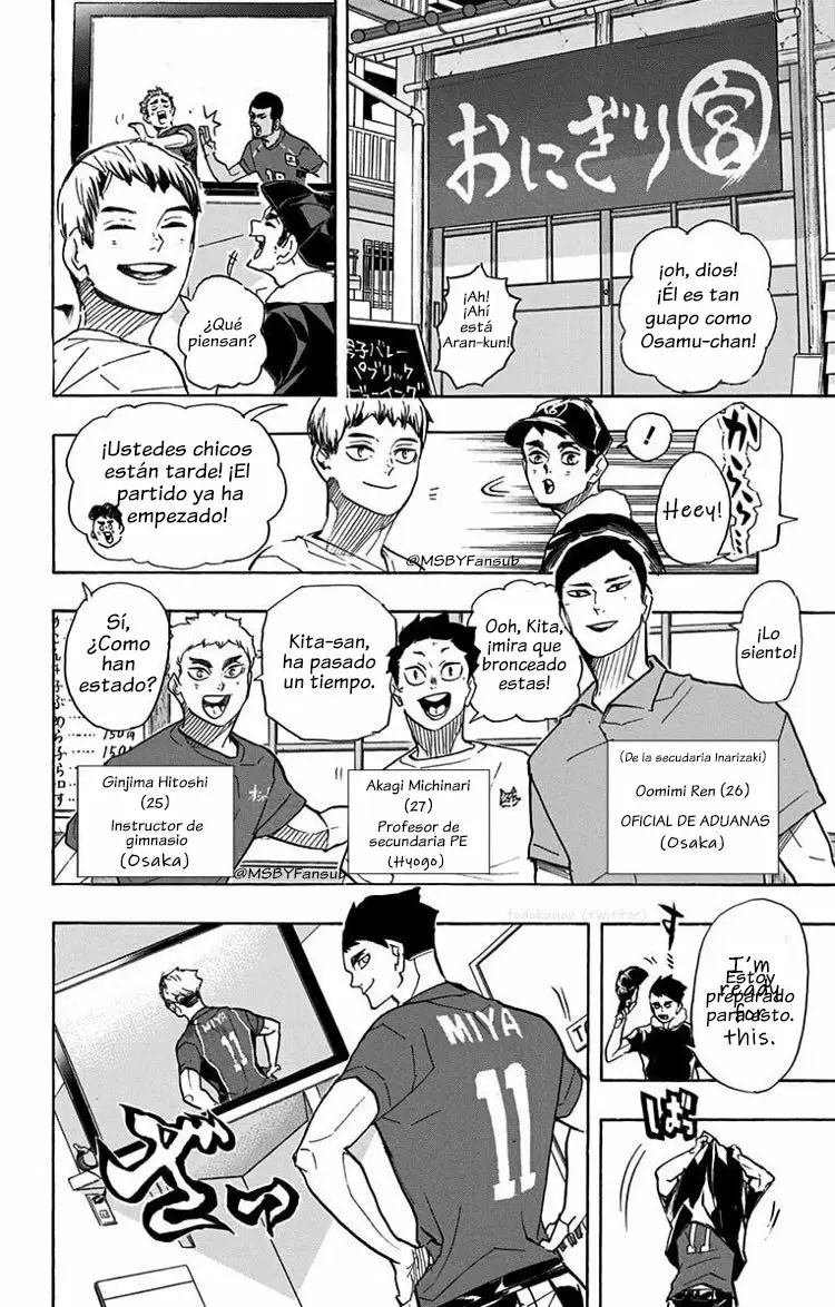 Haikyuu!! - Capítulo 404 - Página 7 - LectorTMOo
