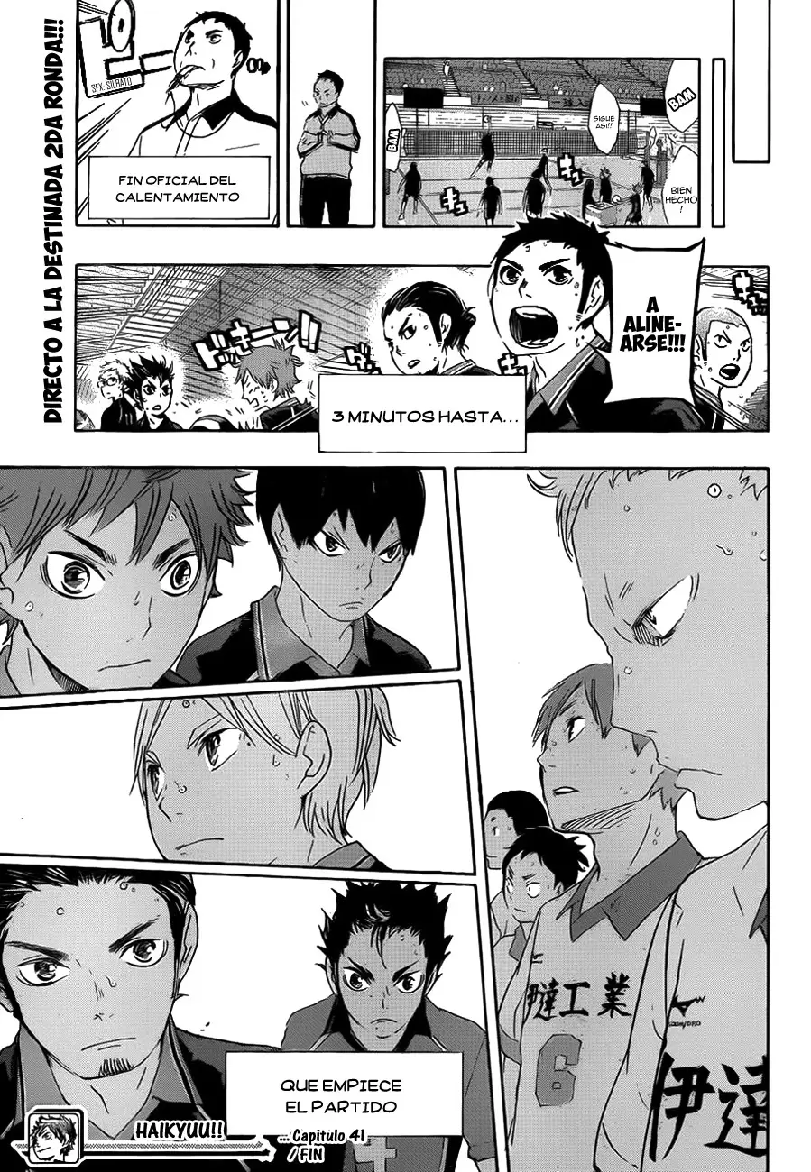 Haikyuu!! - Capítulo 41 - Página 20 - LectorTMOo