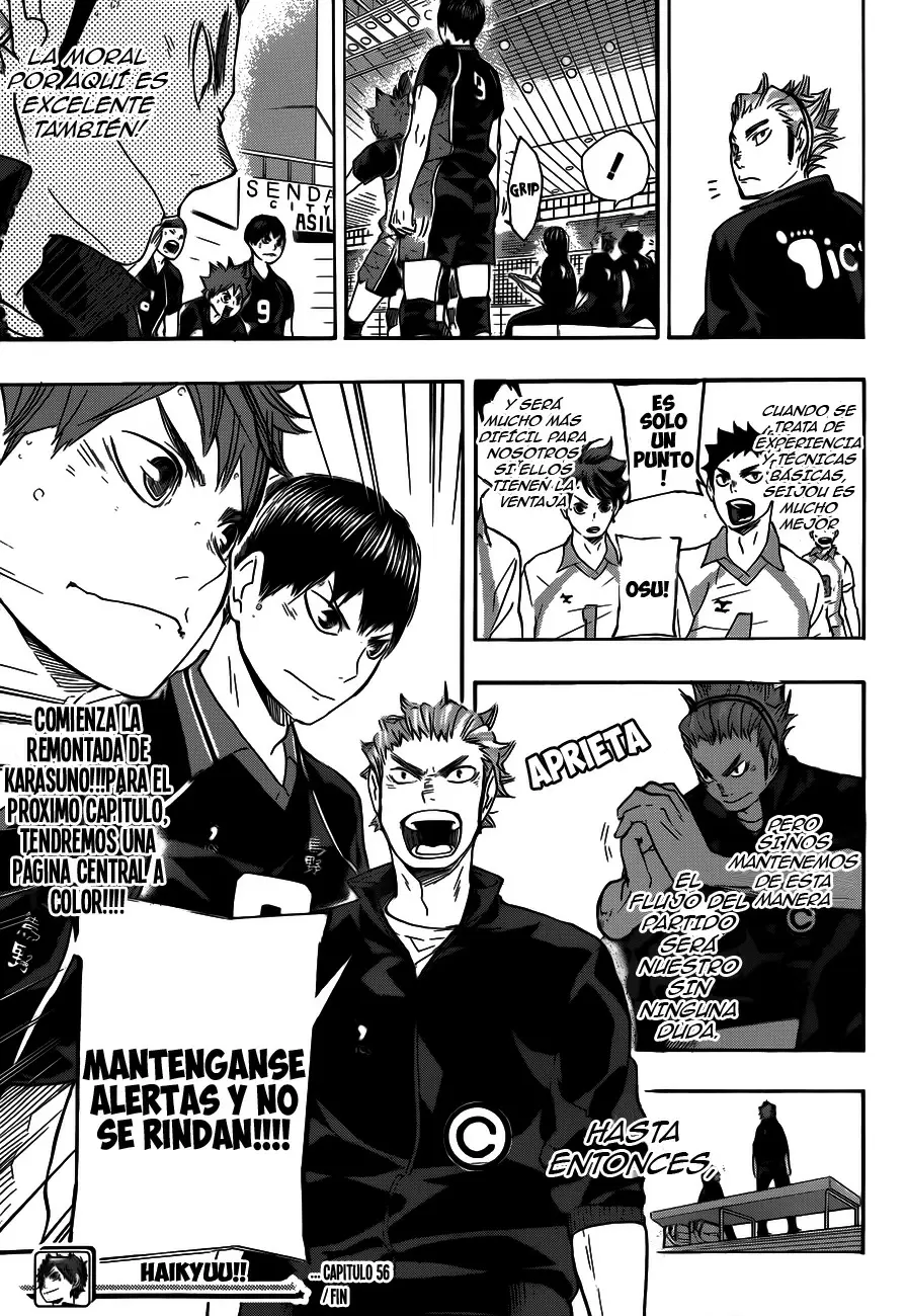 Haikyuu!! - Capítulo 56 - Página 17 - LectorTMOo